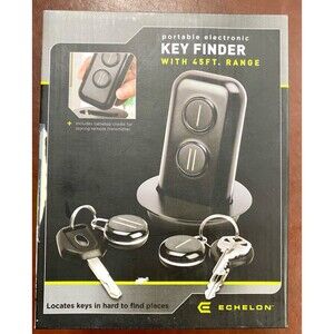Echelon Portable Electronic Key Finder with 45 Foot Range -  New In The Box